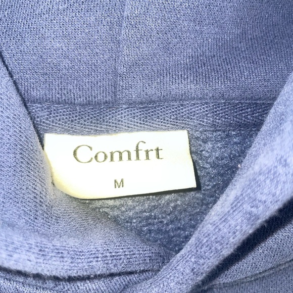 Comfrt Tranquil Heavy Weight Hoodie - Navy Blue - Picture 2 of 2